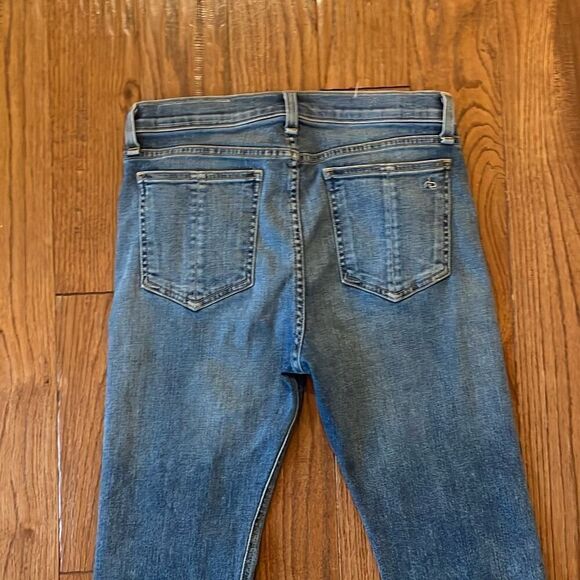 Rag & Bone 10” high rise crop flare jeans size 28 - Picture 10 of 12